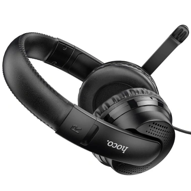 Tai nghe chụp tai Hoco W103 có mic, điều chỉnh âm lượng, chơi PUBG, Liên Quân trên PC và điện thoại – Giá chỉ 199.000₫