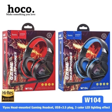 Tai Nghe Chụp Tai HOCO W104 Có Dây, Micro, Hỗ Trợ Xbox PS4, PC - Giá 279.000₫