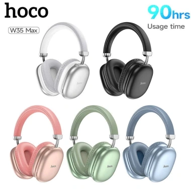 Tai Nghe Chụp Tai Hoco W35 Air Bluetooth V5.3 - Chống ồn, Chống nước, Pin 45h, 269.000₫