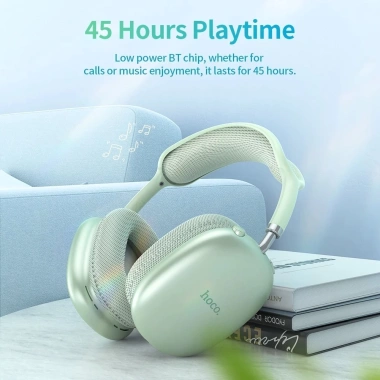 Tai Nghe Chụp Tai Hoco W35 BT5.3 - Mic Đàm Thoại, Pin 40h, Giá Ưu Đãi 313.600 VND