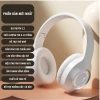 Tai nghe chụp tai không dây Bluetooth mic LED cầu vồng, sạc Type‑C, âm thanh chill bass mạnh - 175.000₫ 5