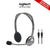 Tai nghe chụp tai Logitech H110 2 jack 3.5mm Mic khử tiếng ồn, âm thanh nổi - 229.000₫ 2