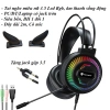 Tai nghe chụp tai P4 3.5 7.1 gaming có mic, PC/Laptop, chân tròn, BH 1 năm - Giá 189.000₫ 5