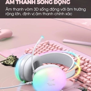 Tai nghe chụp tai SIDOTECH ONIKUMA X25 gaming có dây RGB, âm thanh 3D 7.1, mic chống ồn, siêu bass - Giá chỉ 439.000₫ 3