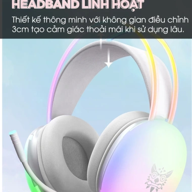 Tai nghe chụp tai SIDOTECH ONIKUMA X25 gaming có dây RGB, âm thanh 3D 7.1, mic chống ồn, siêu bass - Giá chỉ 439.000₫ 7