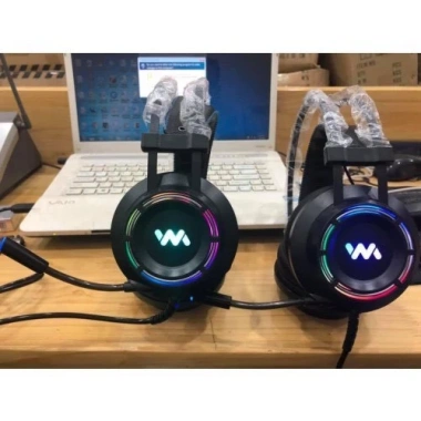 Tai nghe chụp tai Wangming 9.800S RGB, âm thanh 7.1, USB, giá chỉ 195.000đ 5