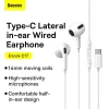 Tai Nghe Có Dây Baseus H17/C17 C-Type 3.5mm + Mic, Tương Thích Huawei Mate 40, Samsung, Xiaomi, OnePlus - Giá 180,593₫ 2