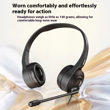 Tai nghe có dây Lenovo E01 khử tiếng ồn, micrô chuyên dụng cho trung tâm cuộc gọi, hỗ trợ máy tính - 289.000đ