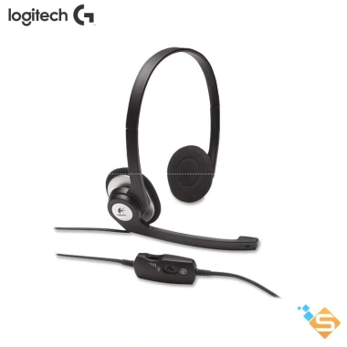 Tai nghe có dây Logitech H390 H370 H340 Mic giảm ồn, quai đeo, đệm tai, USB‑A – 589.000₫