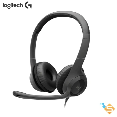 Tai nghe có dây Logitech H390 H370 H340 Mic giảm ồn, quai đeo, đệm tai, USB‑A – 589.000₫ 10 Tai nghe có dây Logitech H390 H370 H340 Mic giảm ồn, quai đeo, đệm tai, USB‑A – 589.000₫ 10