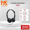 Tai Nghe Có Dây Rapoo H100 - Âm Thanh Stereo, Jack 3.5mm, Đeo Thoải Mái, Tương Thích Nhiều Thiết Bị, Giá 189.000 VND 2