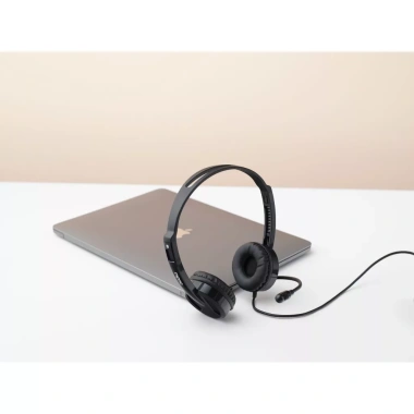 Tai Nghe Có Dây Rapoo H100 - Âm Thanh Stereo, Jack 3.5mm, Đeo Thoải Mái, Tương Thích Nhiều Thiết Bị, Giá 189.000 VND