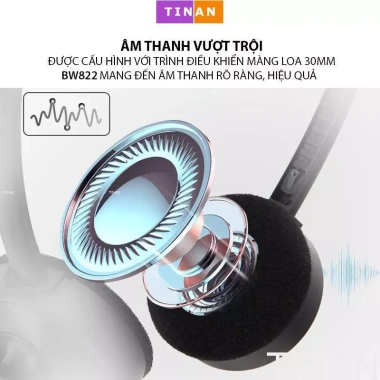 Tai Nghe Có Dây USB TinAN BW822 kèm Mic - Giá ưu đãi 198.000₫, phù hợp cho chăm sóc khách hàng, học online 4 Tai Nghe Có Dây USB TinAN BW822 kèm Mic - Giá ưu đãi 198.000₫, phù hợp cho chăm sóc khách hàng, học online 4