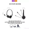 Tai Nghe Có Dây USB TinAN BW822 kèm Mic - Giá ưu đãi 198.000₫, phù hợp cho chăm sóc khách hàng, học online 8