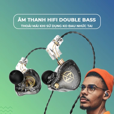 Tai nghe có dây X2 Pro chống ồn âm bass mạnh âm thanh đỉnh cao không rối dây 156k