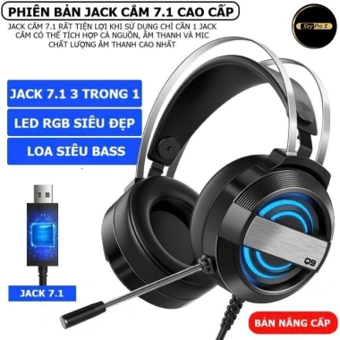 Tai nghe CoreX G75 chụp tai LED đổi màu, mic đàm thoại, cho laptop PC – 309.000₫ 3