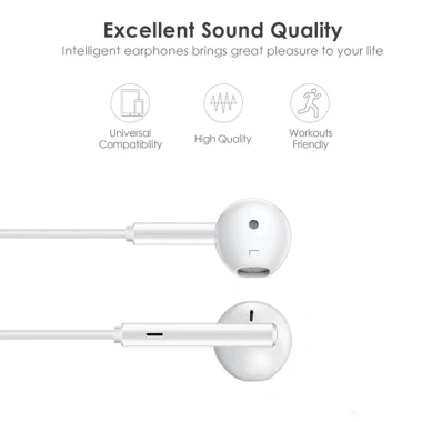 Tai Nghe Dây Bluetooth cho iPhone 14/13/12/11 Pro Max - Nút điều khiển, 127,600₫