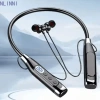Tai nghe đeo cổ NLINNI Bluetooth 3D, Bass mạnh, chống nước, không gây hại - 165k