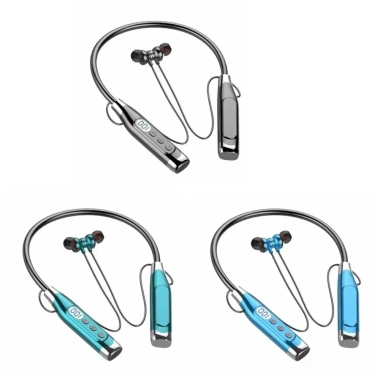 Tai nghe đeo cổ NLINNI Bluetooth 3D, Bass mạnh, chống nước, không gây hại - 165k 2 Tai nghe đeo cổ NLINNI Bluetooth 3D, Bass mạnh, chống nước, không gây hại - 165k 2
