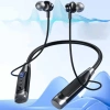 Tai nghe đeo cổ NLINNI Bluetooth 3D, Bass mạnh, chống nước, không gây hại - 165k 9