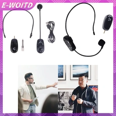 Tai nghe E-WOITD không dây 2.4G, bộ phát mic và đầu thu, tăng âm HNVN, giảm còn 211.000₫ Tai nghe E-WOITD không dây 2.4G, bộ phát mic và đầu thu, tăng âm HNVN, giảm còn 211.000₫