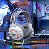 Tai Nghe Gaming AULA S602 Chụp Tai LED RGB + Mic Đàm Thoại Giảm còn 320.000 VND