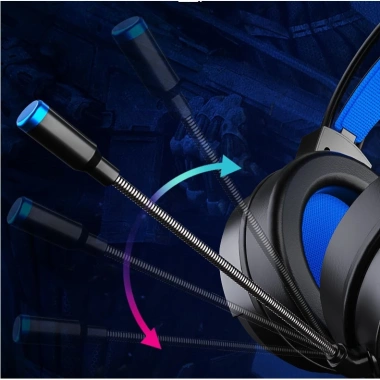 Tai nghe gaming chụp tai mic đàm thoại LED RGB, headphone cho PC, laptop, điện thoại, iPad - giảm giá 130.000₫
