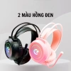 Tai Nghe Gaming Chụp Tai Mic USB Jack 7.1 Màu Hồng Cao Cấp cho PC Laptop - 145k 2