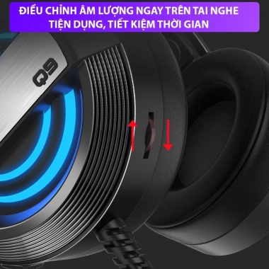 Tai nghe gaming Coputa MC Q9 – Chụp tai có dây, âm thanh 7.1, giá chỉ 209.000₫