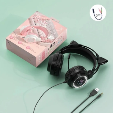 Tai Nghe Gaming G35 Dây, Micro Thủ Chuyên Nghiệp, Tai Mèo LED Nhiều Màu - 188k 9 Tai Nghe Gaming G35 Dây, Micro Thủ Chuyên Nghiệp, Tai Mèo LED Nhiều Màu - 188k 9