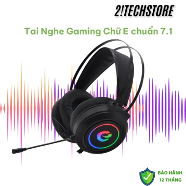 Tai nghe gaming Gnet GH5 7.1 USB chụp tai, mic chống ồn, LED RGB - Giá 189.050 VND 9 Tai nghe gaming Gnet GH5 7.1 USB chụp tai, mic chống ồn, LED RGB - Giá 189.050 VND 9