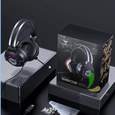 Tai Nghe Gaming HOSAN AULA S602 Chụp Tai Đèn LED RGB Mic Đàm Thoại Giá 330.000₫