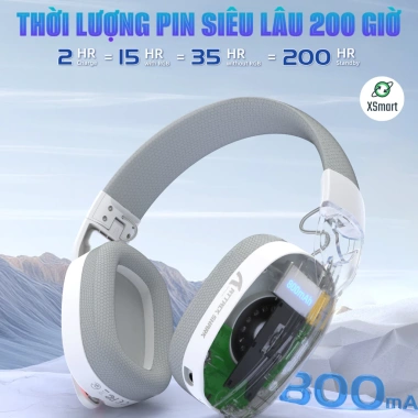 Tai Nghe Gaming Không Dây Attack Shark L90 LED RGB BT5.3, Macro, Pin Sạc - Giá 643.503đ 6 Tai Nghe Gaming Không Dây Attack Shark L90 LED RGB BT5.3, Macro, Pin Sạc - Giá 643.503đ 6