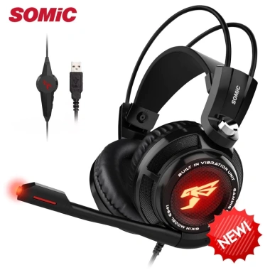 Tai Nghe Gaming Somic G310 LED RGB - Mic Chống Ồn HD, Thiết Kế Nhẹ Êm Tai, Giá Ưu Đãi 760.000₫ 10