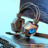 Tai nghe gaming SY-G15 chụp tai máy tính, mắt LED màu, mic đàm thoại, kết nối dây - chỉ 289.000₫ 3