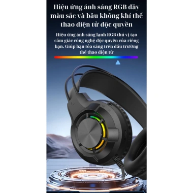 Tai Nghe Gaming SY-G45 Có Dây LED RGB Mic Chống Ồn Dành Cho PC Laptop Giá chỉ 184.387đ