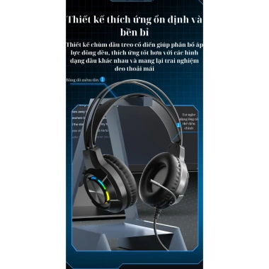 Tai Nghe Gaming SY-G45 Có Dây LED RGB Mic Chống Ồn Dành Cho PC Laptop Giá chỉ 184.387đ