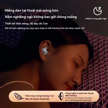 Tai nghe giảm tiếng ồn Y29 không dây Sleep Invisible Mini TWS - Giá 80.000₫