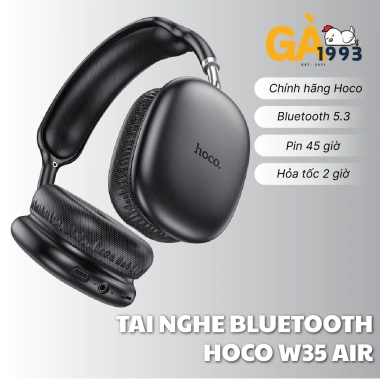 Tai Nghe Hoco W35 Pin 40h Bluetooth V5.3, Thiết Kế Sang Trọng, Giá 320.000đ 2