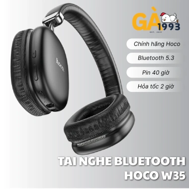 Tai Nghe Hoco W35 Pin 40h Bluetooth V5.3, Thiết Kế Sang Trọng, Giá 320.000đ 3
