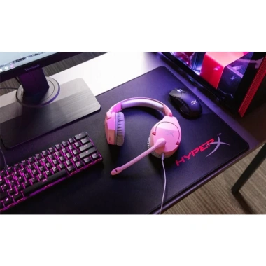 Tai nghe HyperX Cloud Stinger hồng – âm thanh 7.1, mic chất lượng, giảm còn 354.000₫