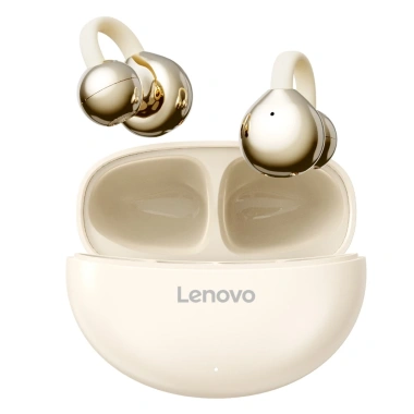 Tai nghe kẹp tai Lenovo TA410 TWS Bluetooth 5.4, Điều khiển cảm ứng, Pin lâu dài, Mic – Giá chỉ 356.000 VND