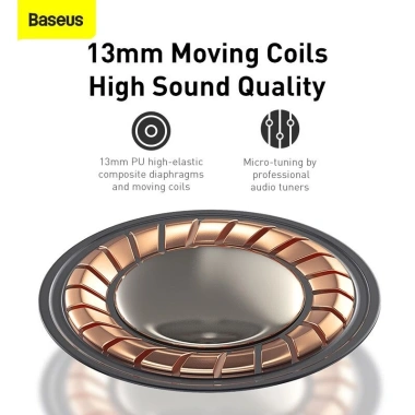 Tai nghe không dây Baseus W04 TWS, sạc không dây, earbuds, âm thanh chất lượng 5