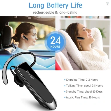 Tai nghe không dây BEE khử tiếng ồn, mic, rảnh tay, pin 24h - lái xe, du lịch, văn phòng 8 Tai nghe không dây BEE khử tiếng ồn, mic, rảnh tay, pin 24h - lái xe, du lịch, văn phòng 8