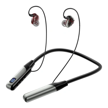 Tai nghe không dây Bluetooth HiFi Bass, chống ồn, màn hình LED, hỗ trợ thẻ SD