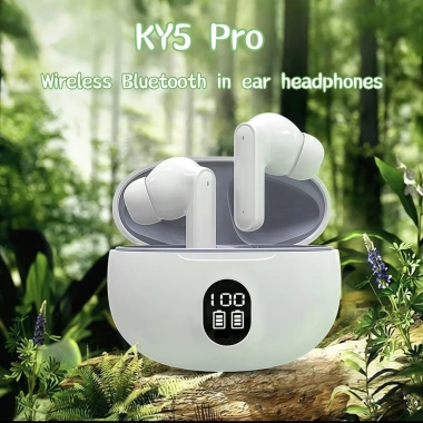 Tai nghe không dây Bluetooth KY5 Pro, mic tích hợp, điều khiển gọi - 69.999 VND 2
