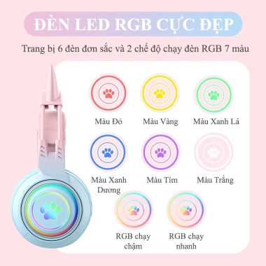 Tai nghe không dây game SY-T25 Bluetooth 5.3, đèn LED RGB, chỉ 316.000₫