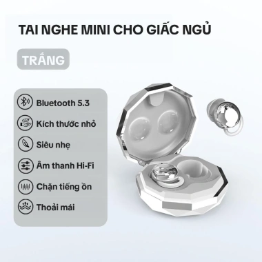 Tai nghe không dây GOOJODOQ ngủ Bluetooth 5.3, khối tiếng ồn, sạc nhanh, cảm ứng thông minh - 248.999₫ 9 Tai nghe không dây GOOJODOQ ngủ Bluetooth 5.3, khối tiếng ồn, sạc nhanh, cảm ứng thông minh - 248.999₫ 9