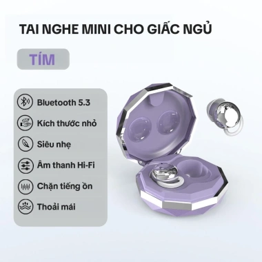 Tai nghe không dây GOOJODOQ ngủ Bluetooth 5.3, khối tiếng ồn, sạc nhanh, cảm ứng thông minh - 248.999₫