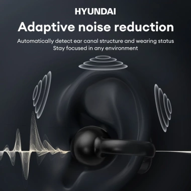 Tai nghe không dây Lenovo × Hyundai HY-C02 - Chống nước, khử tiếng ồn, âm thanh sống động, giảm giá 18% 3